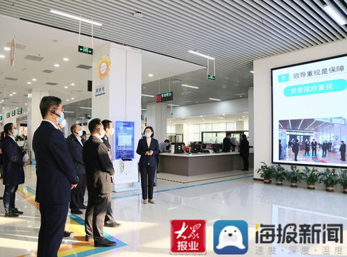 公安部第三研究所調(diào)研組赴鄒平市政務(wù)服務(wù)大廳調(diào)研電子化改革與新材技術(shù)推廣